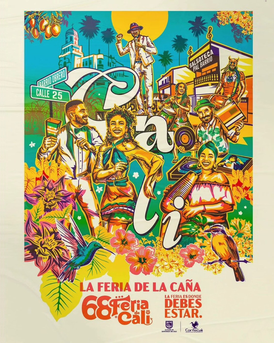 Afiche Feria De Cali 2025