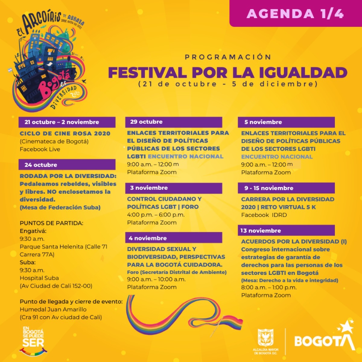  Festival Por La Igualdad 2020  [BOGOTA] 