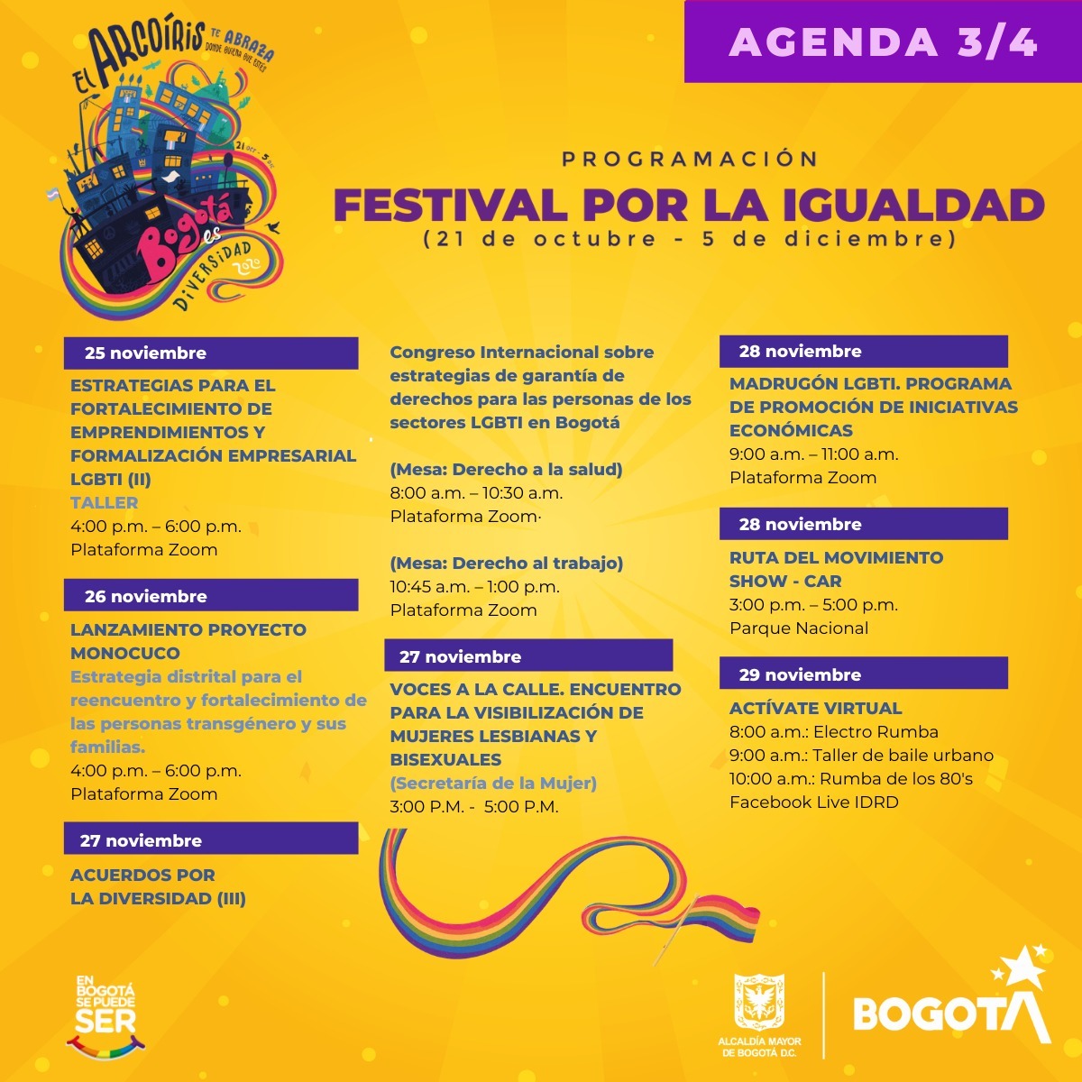  Festival Por La Igualdad 2020  [BOGOTA] 