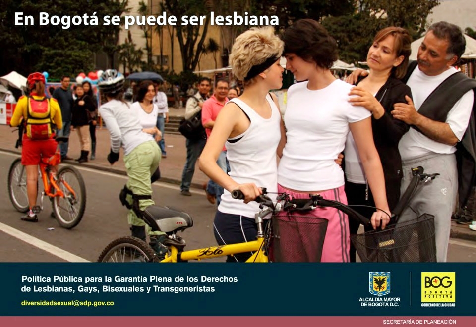  En Bogota se pueder ser Lesbiana 