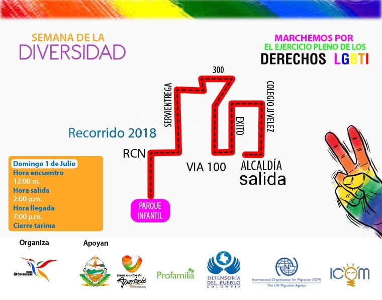  4 Marcha De La Diversidad Sexual - Apartad 2018 [APARTADO] 