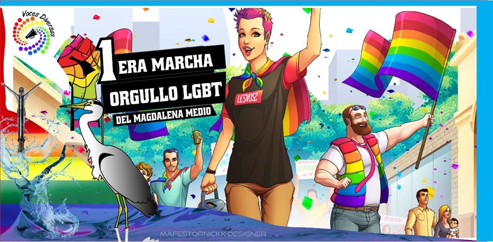  1 Marcha Del Orgullo LGBT Del Magdalena Medio / Marcha Del Orgullo LGBTI Barrancabermeja 2019 [BARRANCABERMEJA] 
