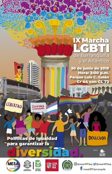  9 Marcha LGBT de Barranquilla Y El Atlntico [BARRANQUILLA] 