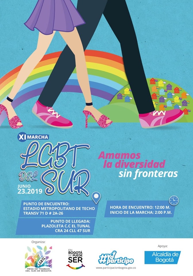  11 Marcha LGBT Del Sur De Bogot 