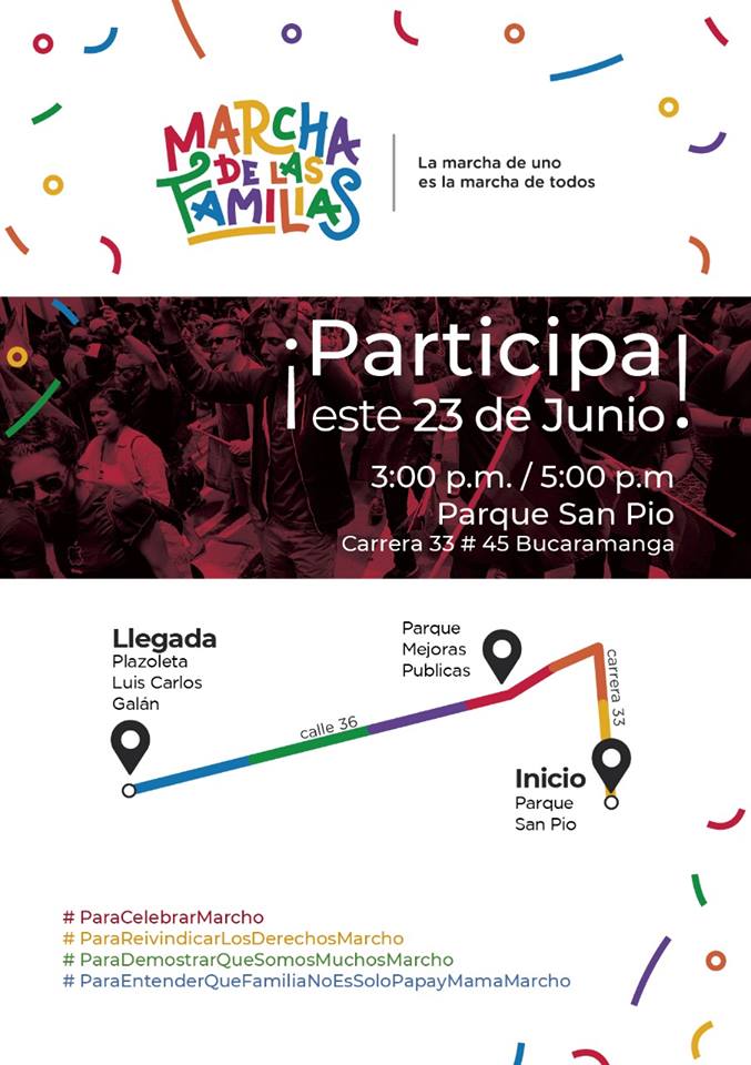  Carnaval De Las Familias - Marcha LGBTI Bucaramanga 2018 [BUCARAMANGA] 