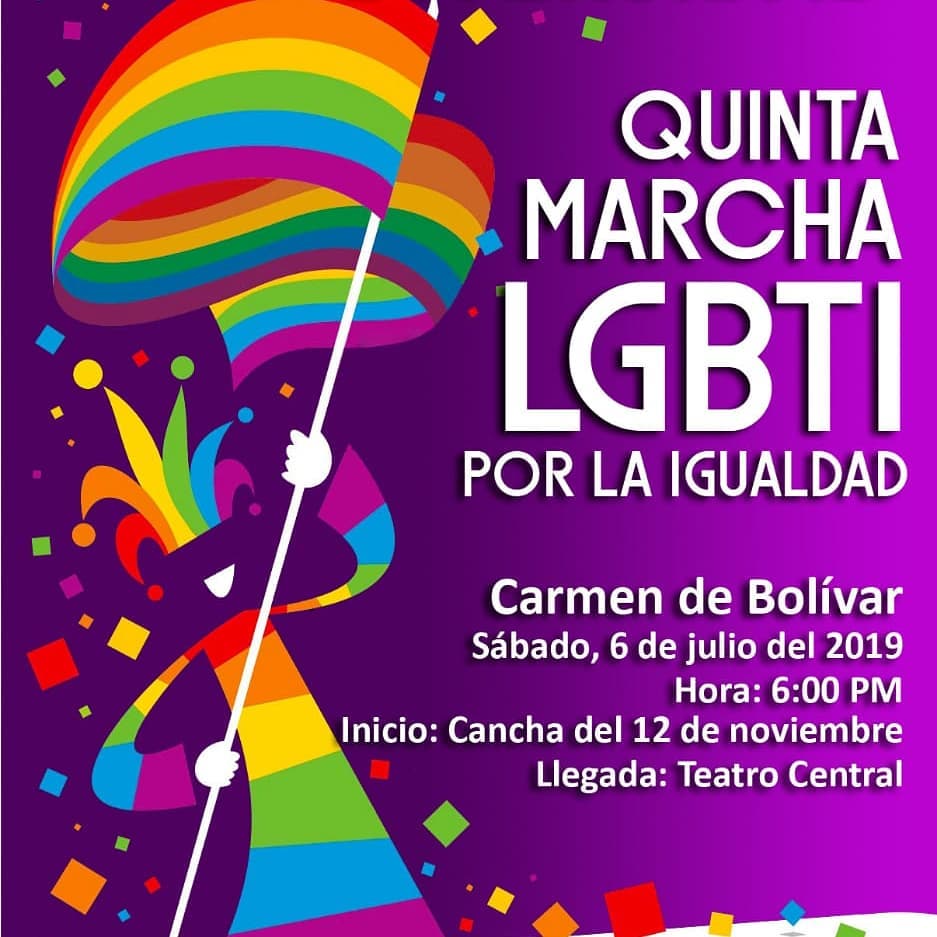 5 Marcha Del Orgullo LGBT De El Carmen De Bolvar Y Los Montes De Mara [CARMEN DE BOLIVAR] 