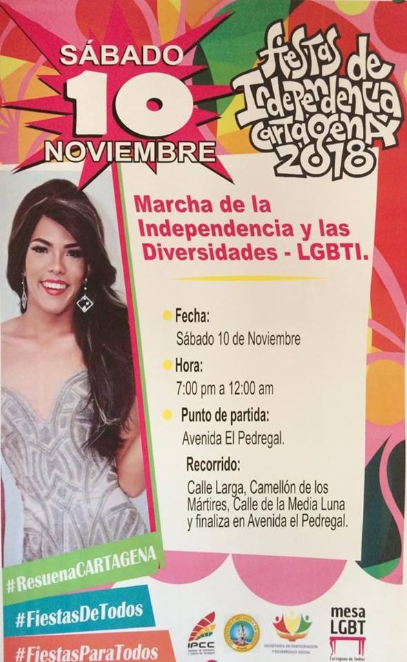  10 Marcha De La Independencia Y Las Diversidades LGBTI [CARTAGENA] 