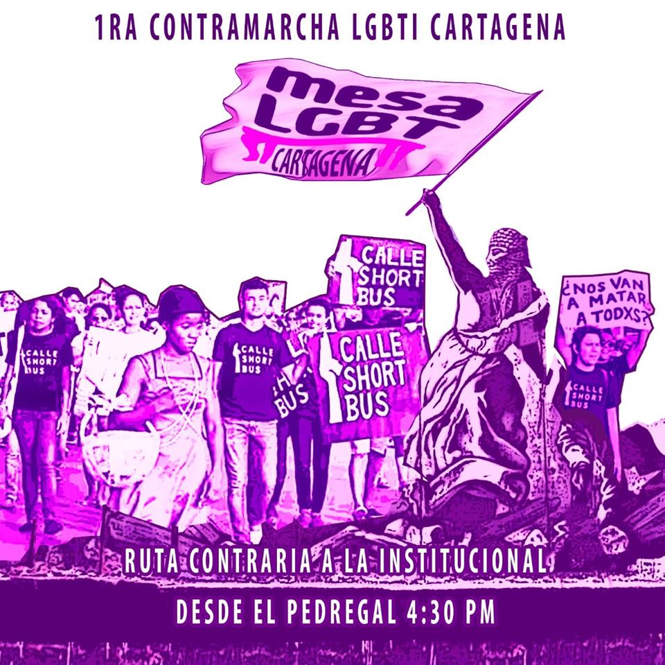  1 Contramarcha Lgbti Cartagena 2019 [CARTAGENA] 