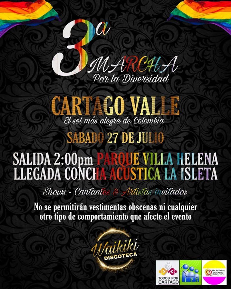  3 Marcha Por La Diversidad [CARTAGO] 