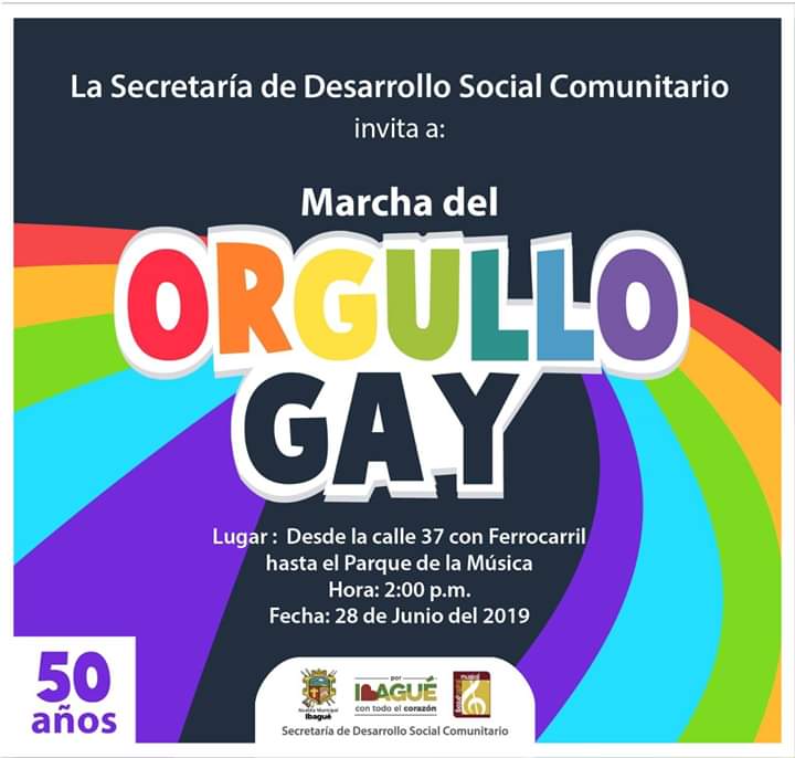 Marcha Del Orgullo Gay -Ibagu 2019 [IBAGU] 