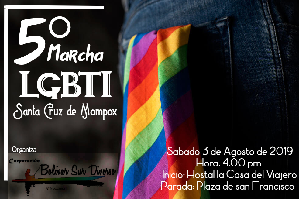  5 Marcha LGBTI - Santa Cruz de Mompox 2019 [MOMPOX] 