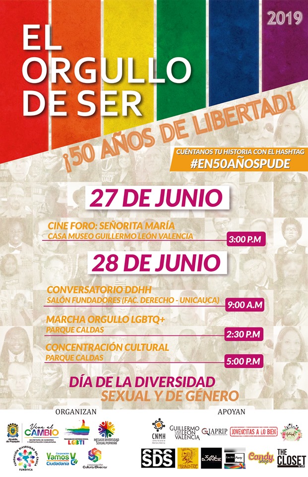  4 Marcha De La Diversidad Sexual Orgullo LGBTI - Popayan 2019 [POPAYAN] 