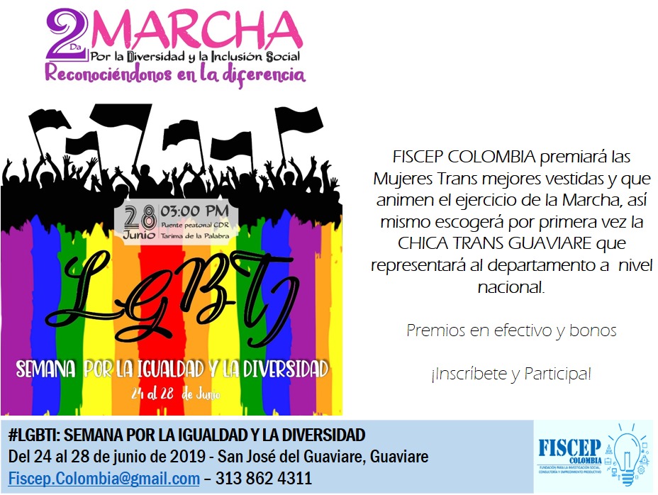  2 Marcha LGBTI Por La Diversidad Y La Inclusin Social - San Jos Del Guaviare 2019 [SAN JOSE DEL GUAVIARE] 