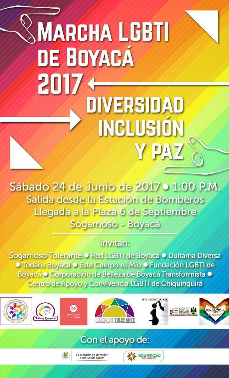  Marcha LGBTI De Boyacá 2017 [SOGAMOSO] 