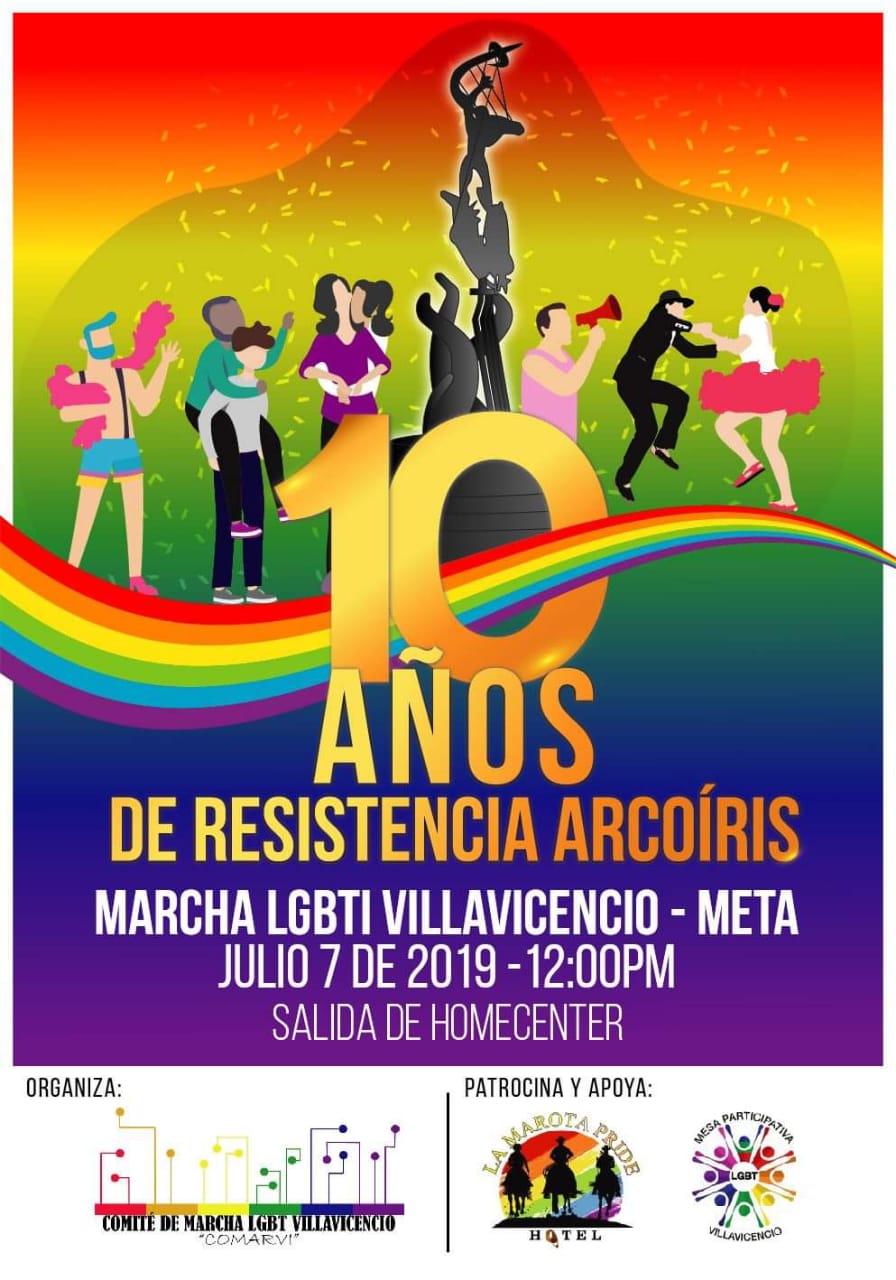  10 Marcha de la Ciudadana LGBTI Villavicencio 2019 [VILLAVICENCIO] 