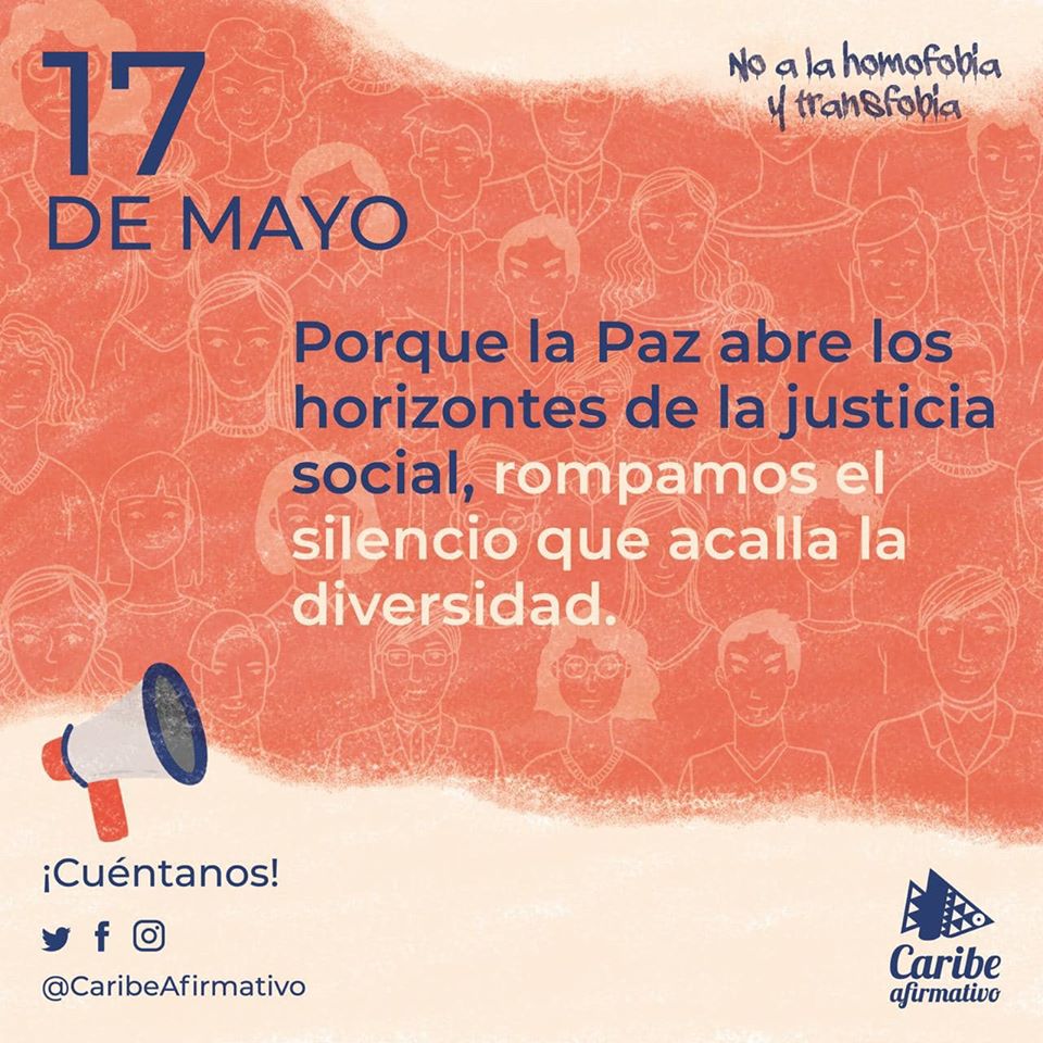   17 de Mayo - Da Internacional contra la Homofobia, Transfobia y Bifobia / May 17 - International Day Against Homophobia, Transphobia and Biphobia 