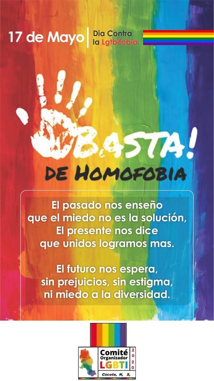  17 de Mayo - Da Internacional contra la Homofobia, Transfobia y Bifobia / May 17 - International Day Against Homophobia, Transphobia and Biphobia 