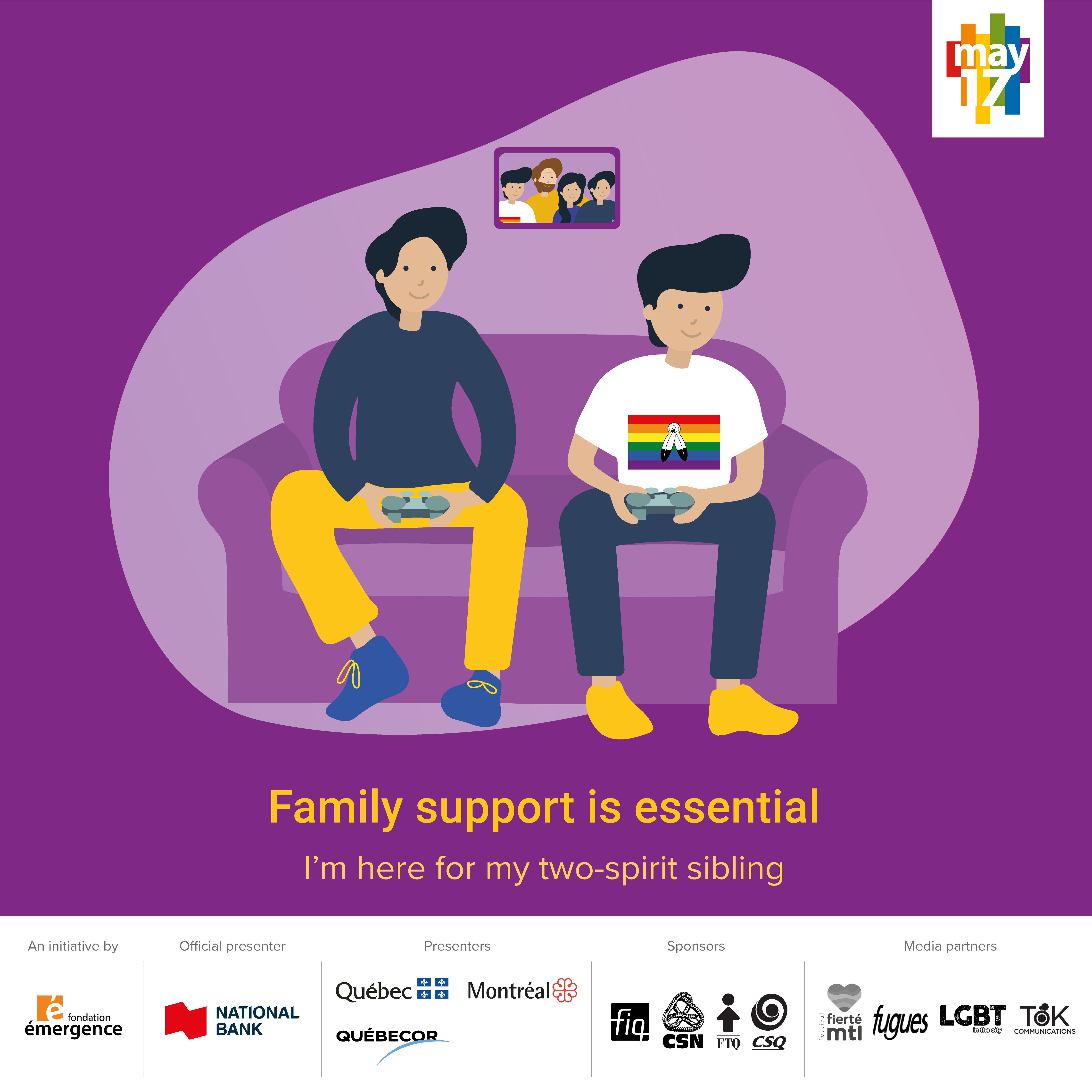  17 de Mayo - Da Internacional contra la Homofobia, Transfobia y Bifobia / May 17 - International Day Against Homophobia, Transphobia and Biphobia 