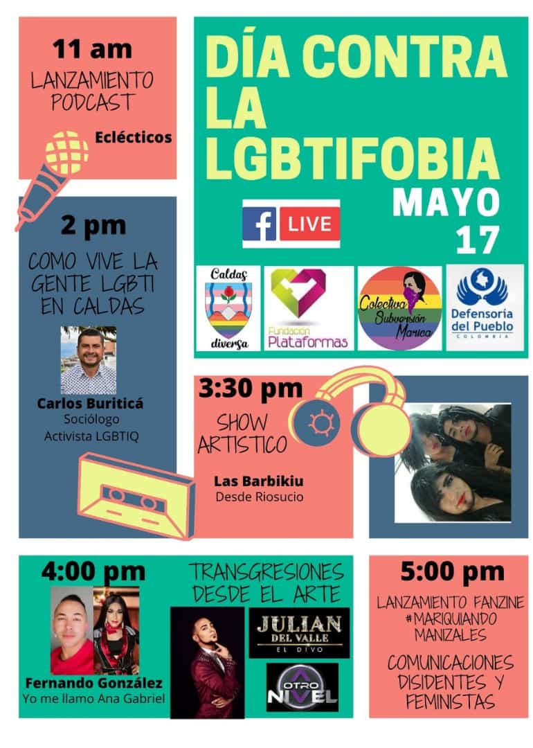   17 de Mayo - Da Internacional contra la Homofobia, Transfobia y Bifobia / May 17 - International Day Against Homophobia, Transphobia and Biphobia 