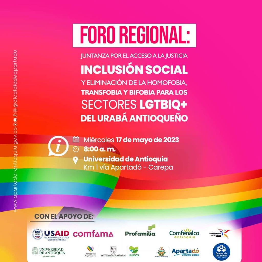   17 de Mayo - Da Internacional contra la Homofobia, Transfobia y Bifobia / May 17 - International Day Against Homophobia, Transphobia and Biphobia 