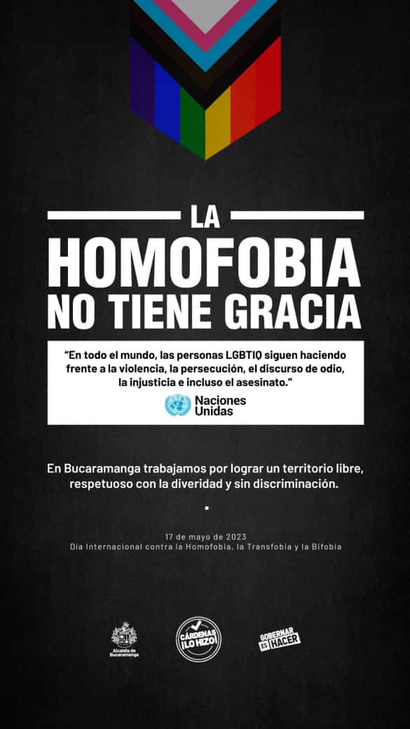   17 de Mayo - Da Internacional contra la Homofobia, Transfobia y Bifobia / May 17 - International Day Against Homophobia, Transphobia and Biphobia 