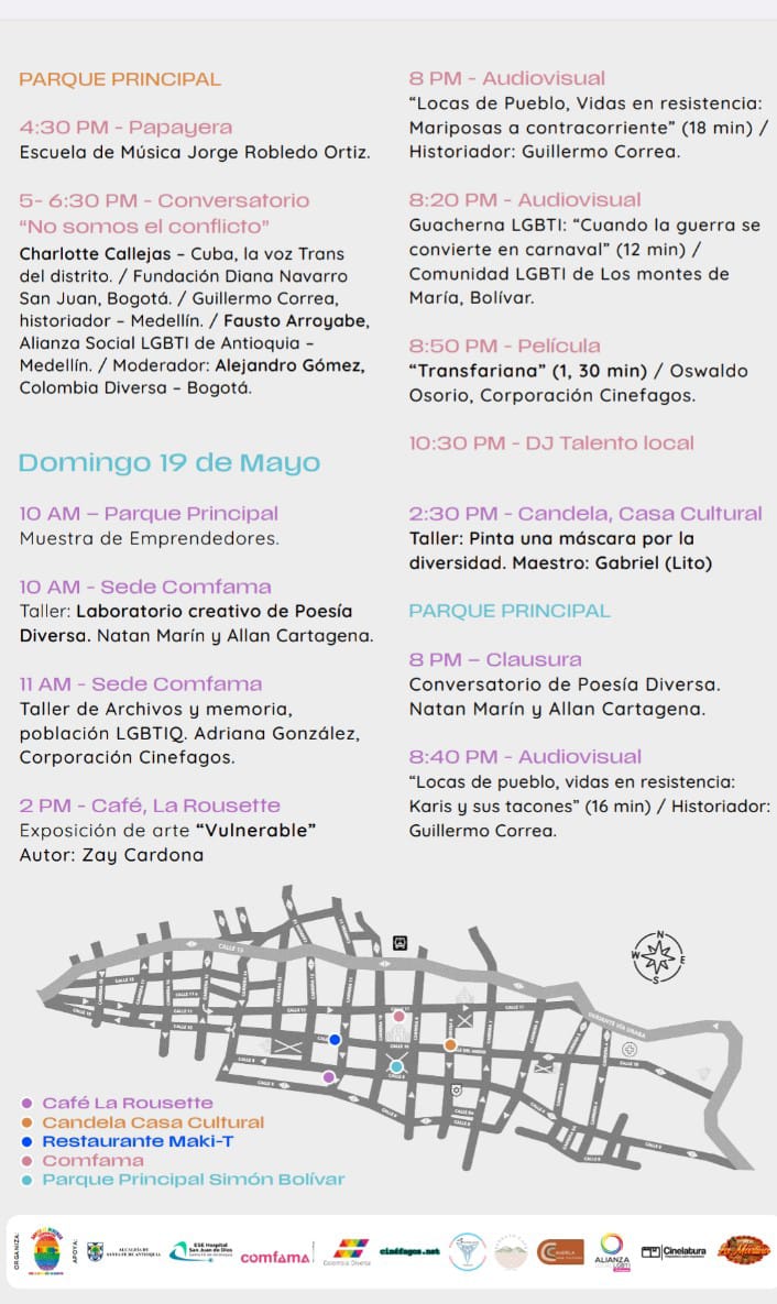   17 de Mayo - Da Internacional contra la Homofobia, Transfobia y Bifobia / May 17 - International Day Against Homophobia, Transphobia and Biphobia 