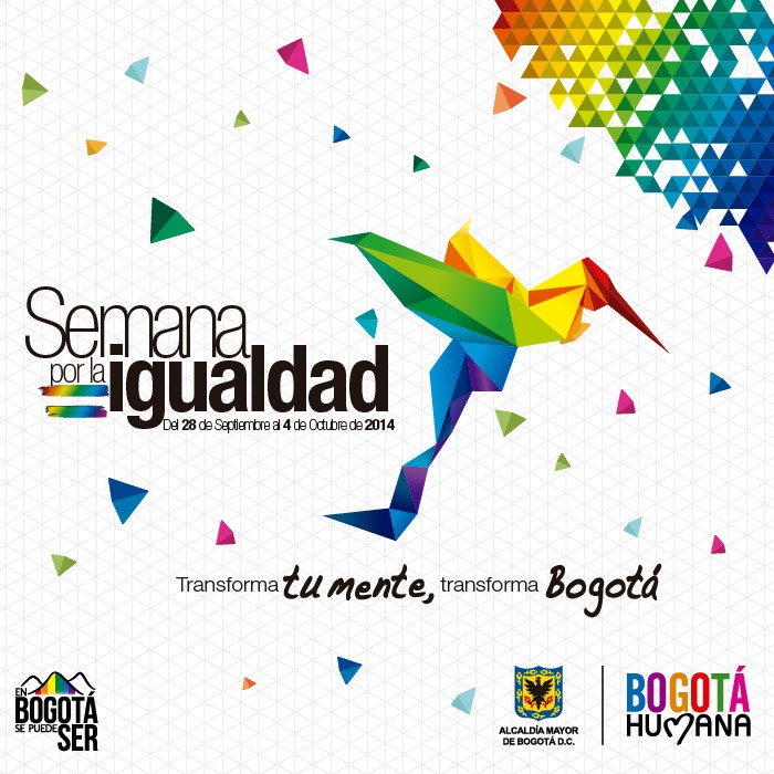  4ª Semana de la Diversidad Sexual y de Géneros - Bogotá 2014 