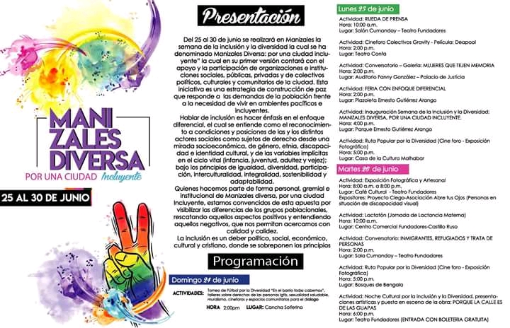  Semana De La Inclusion Y La Diversidad [MANIZALES] 