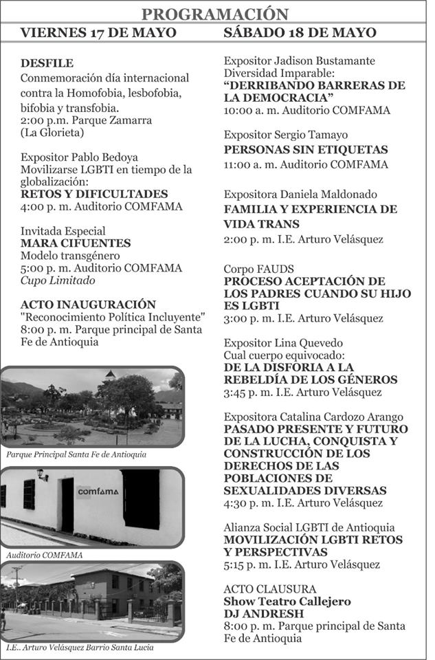  3 Festival De Diversidad Sexual De Santa Fe De Antioquia 2019 [SANTA FE DE ANTIOQUIA] 