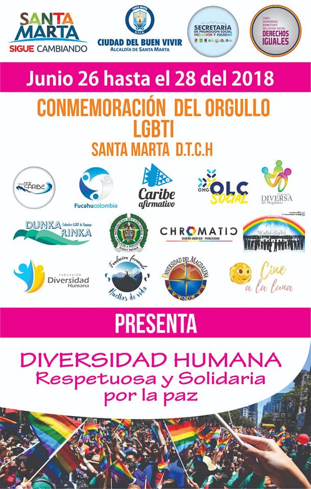  Conmemoracion Del Orgullo LGBTI Santa Marta D.T.C.H. [SANTA MARTA] 