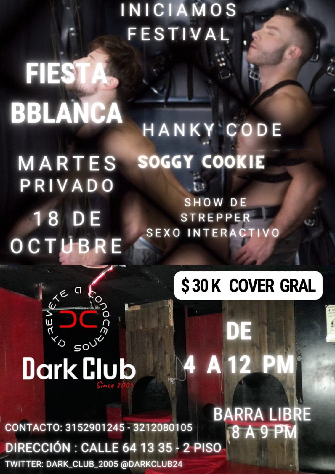  Dark Club · Nudist Sex Club [BOGOTA]