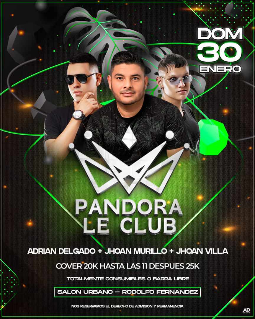 Pandora Le Club @ CÚCUTA by FiestasGay.com