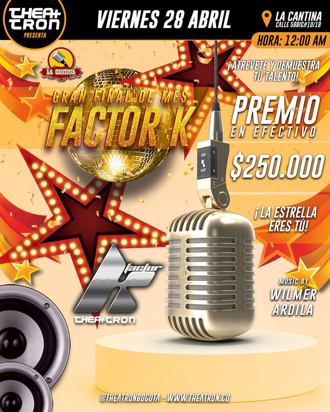 LA CANTINA by THEATRON en BOGOT en FiestasGay.com