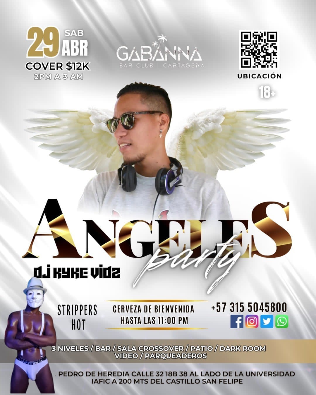 GABANNA · BAR CLUB CARTAGENA en CARTAGENA en FiestasGay.com
