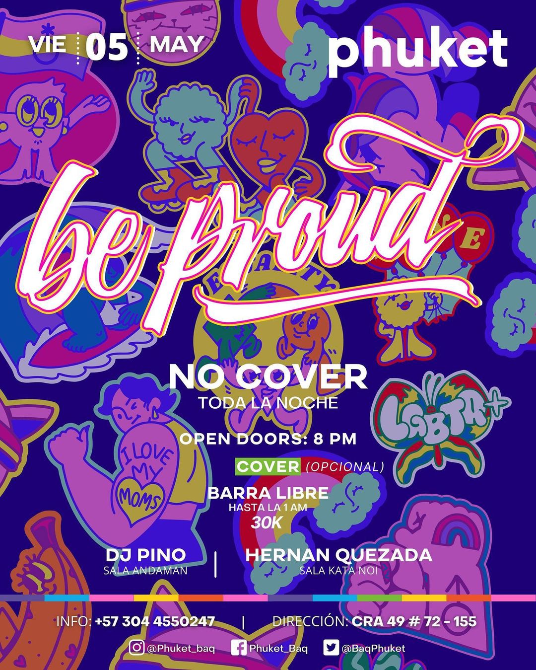 PHUKET en BARRANQUILLA en FiestasGay.com