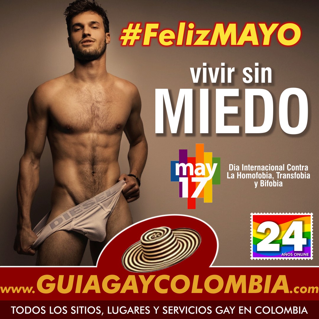  Feliz MAYO by GuiaGayColombia.com 