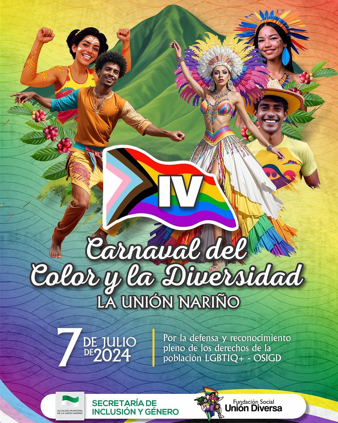 4� Carnaval Del Color Y La Diversidad - La Uni�n Nari�o
