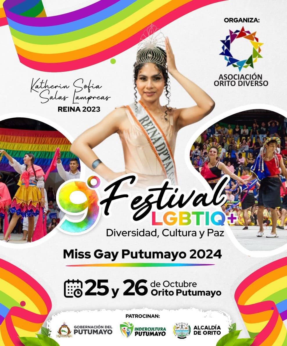 9� Festival LGBTIQ+ Diversidad Cultura y Paz · Orito 2024