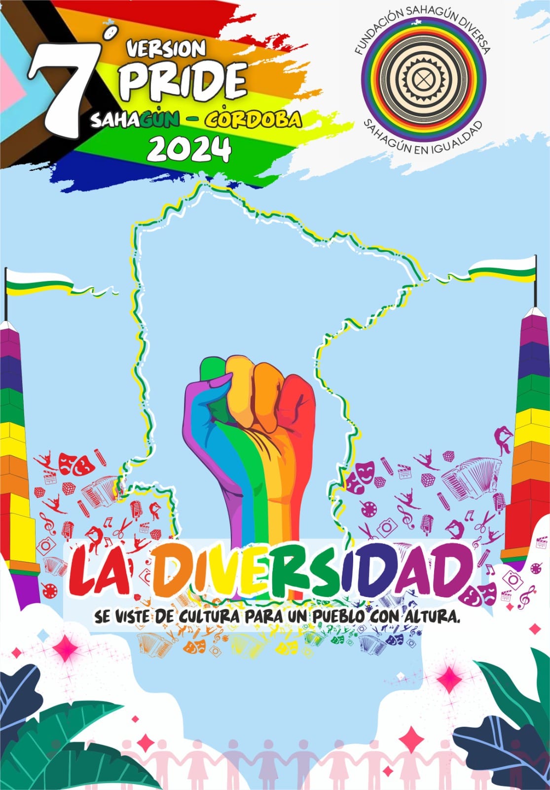 Pride Sahag&uacute;n 2024 - 7� Version
