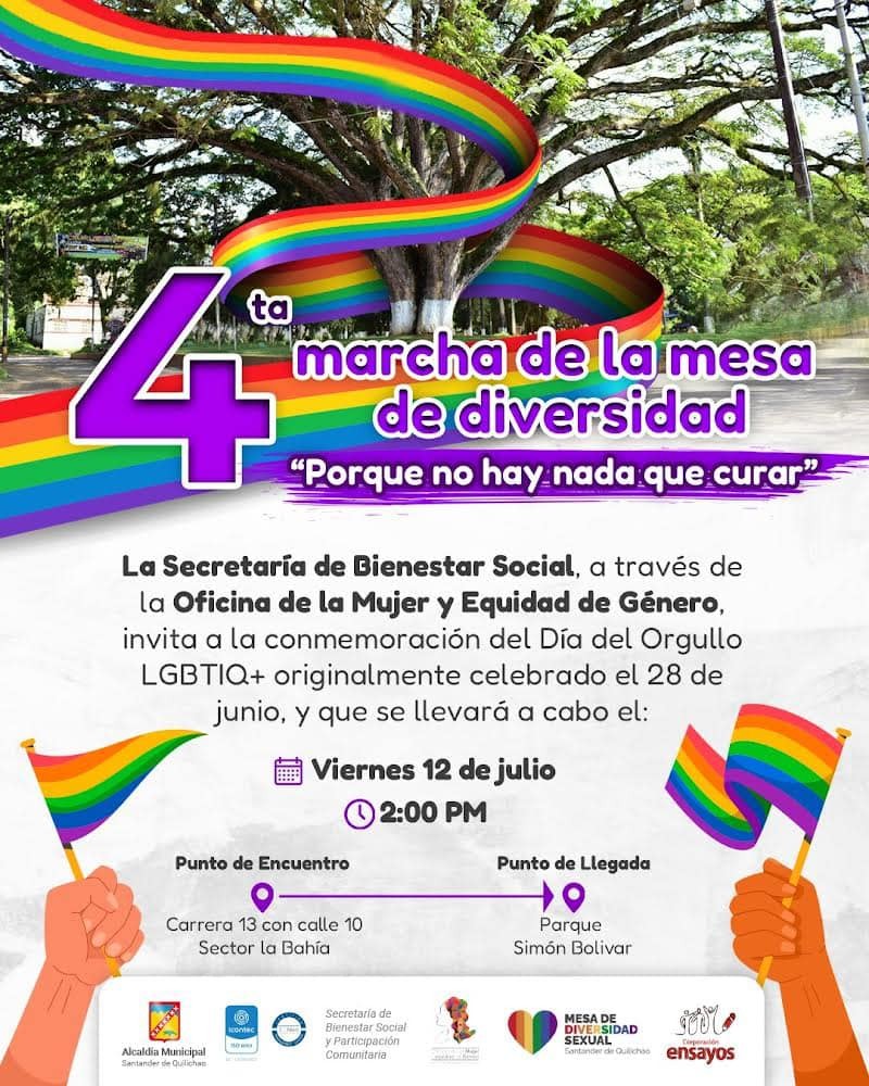 4� Marcha De La Mesa De Diversidad Santander de Quilichao 2024