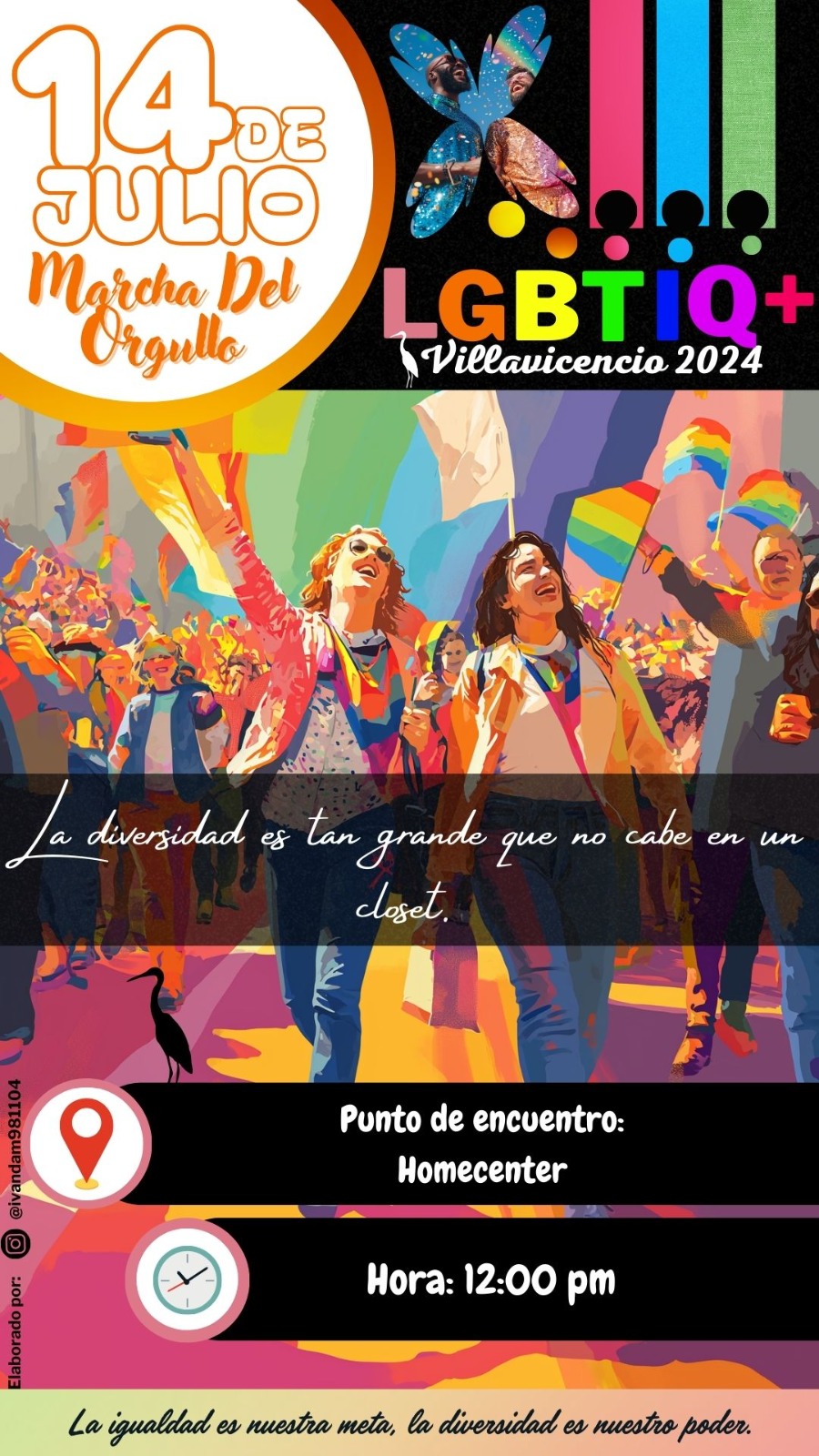  13� Marcha de la Ciudadan�a LGBTI Villavicencio 2024 [VILLAVICENCIO]