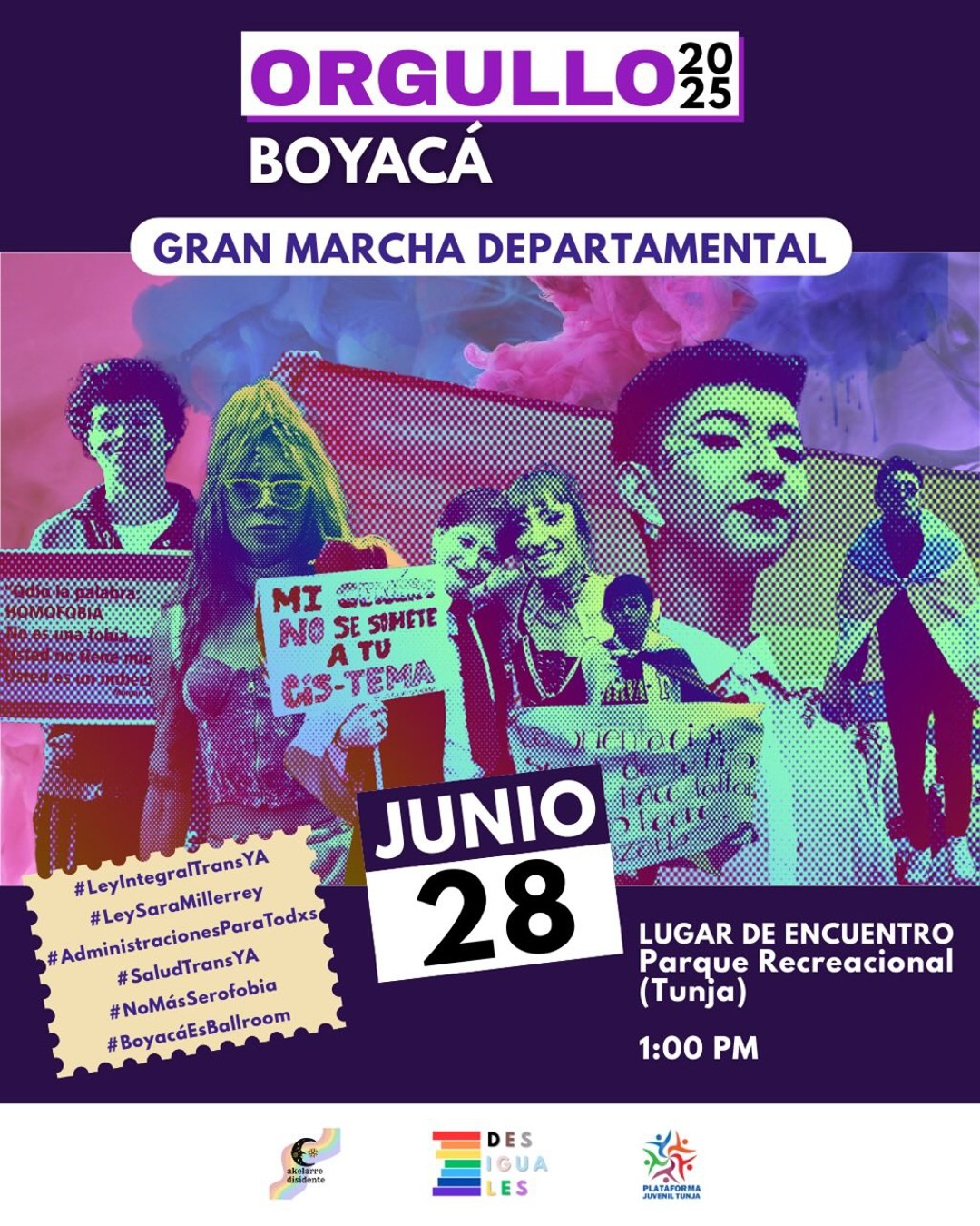 2� Marcha Departamental del Orgullo Boyac� 2025
