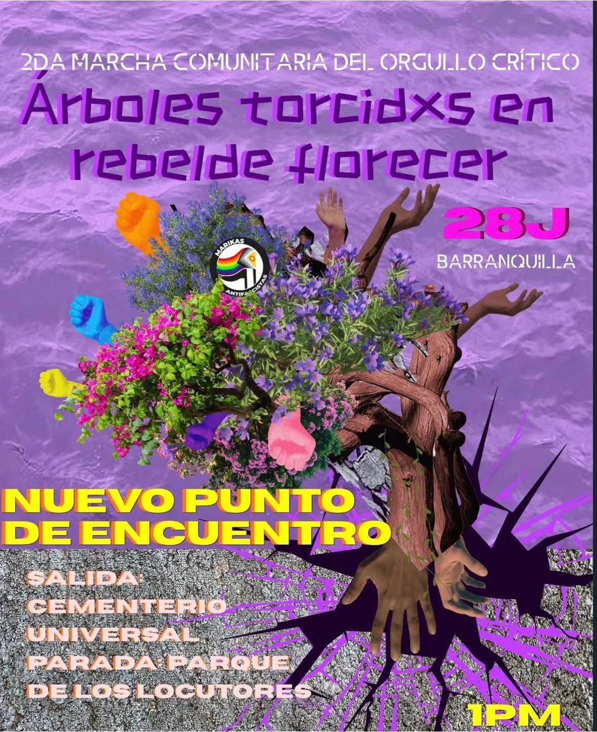 2� Marcha Comunitaria del Orgullo Cr�tico Barranquilla 2026
