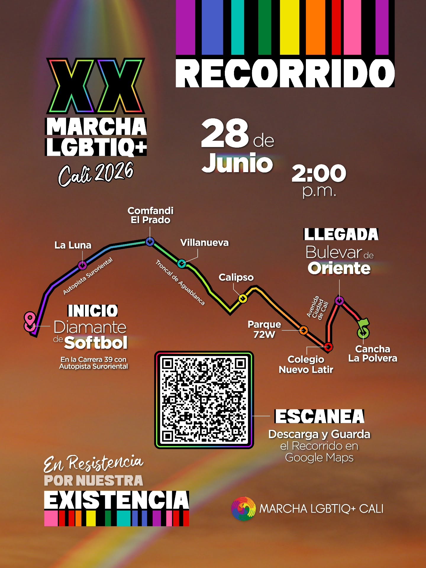 20� Marcha LGBTIQ+ Cali 2026