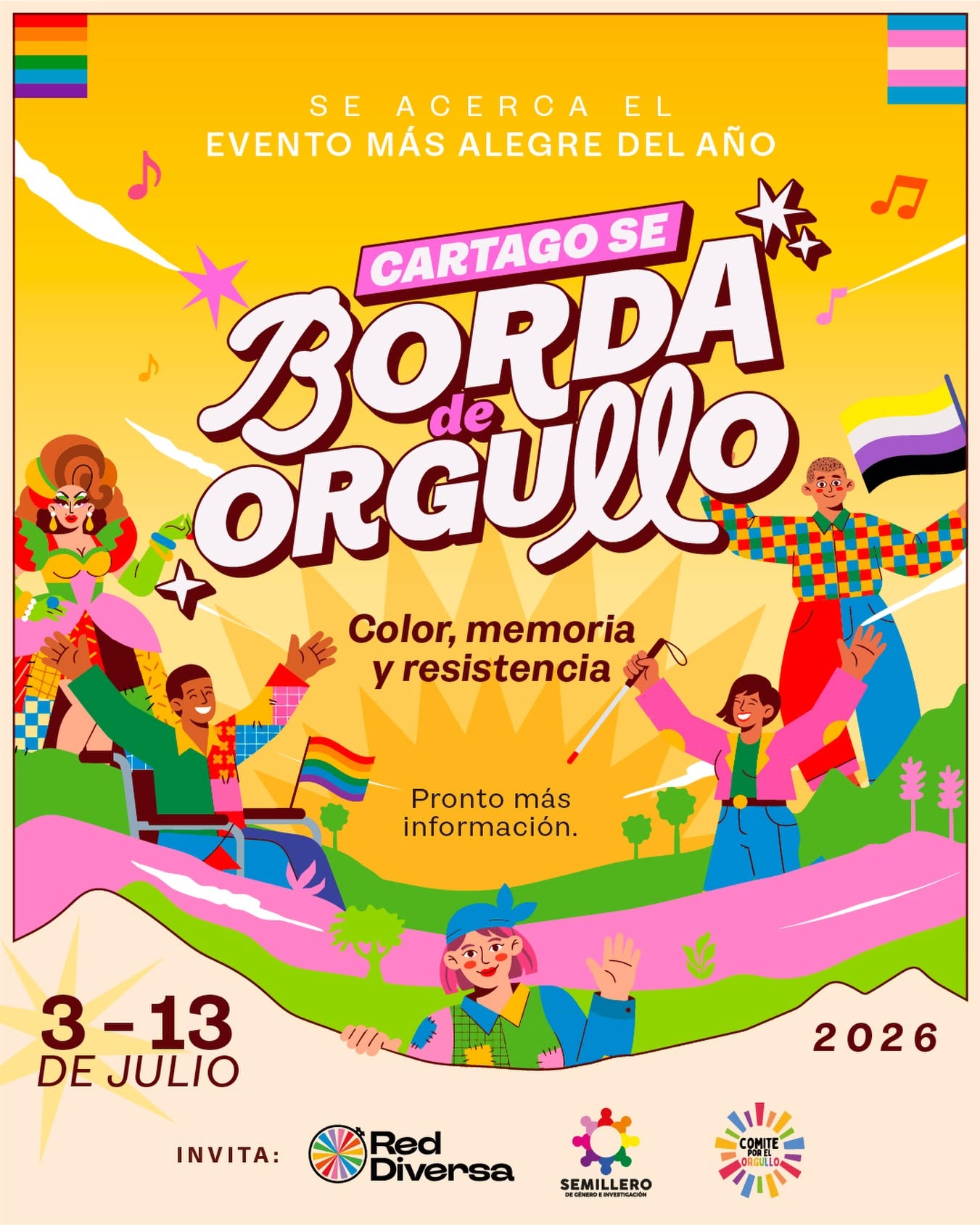 Marcha Dia Del Orgullo Cartago 2026