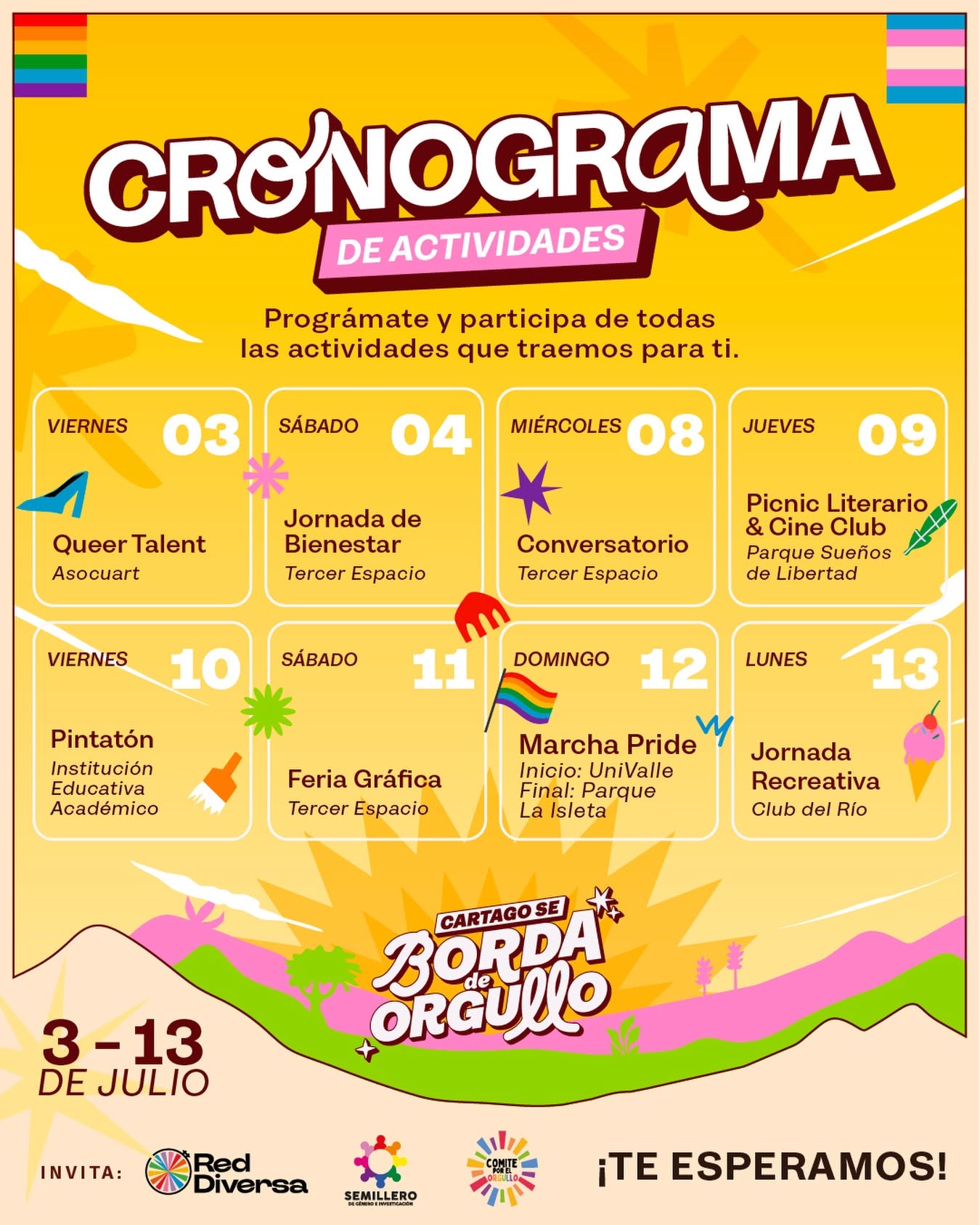 Marcha Dia Del Orgullo Cartago 2026