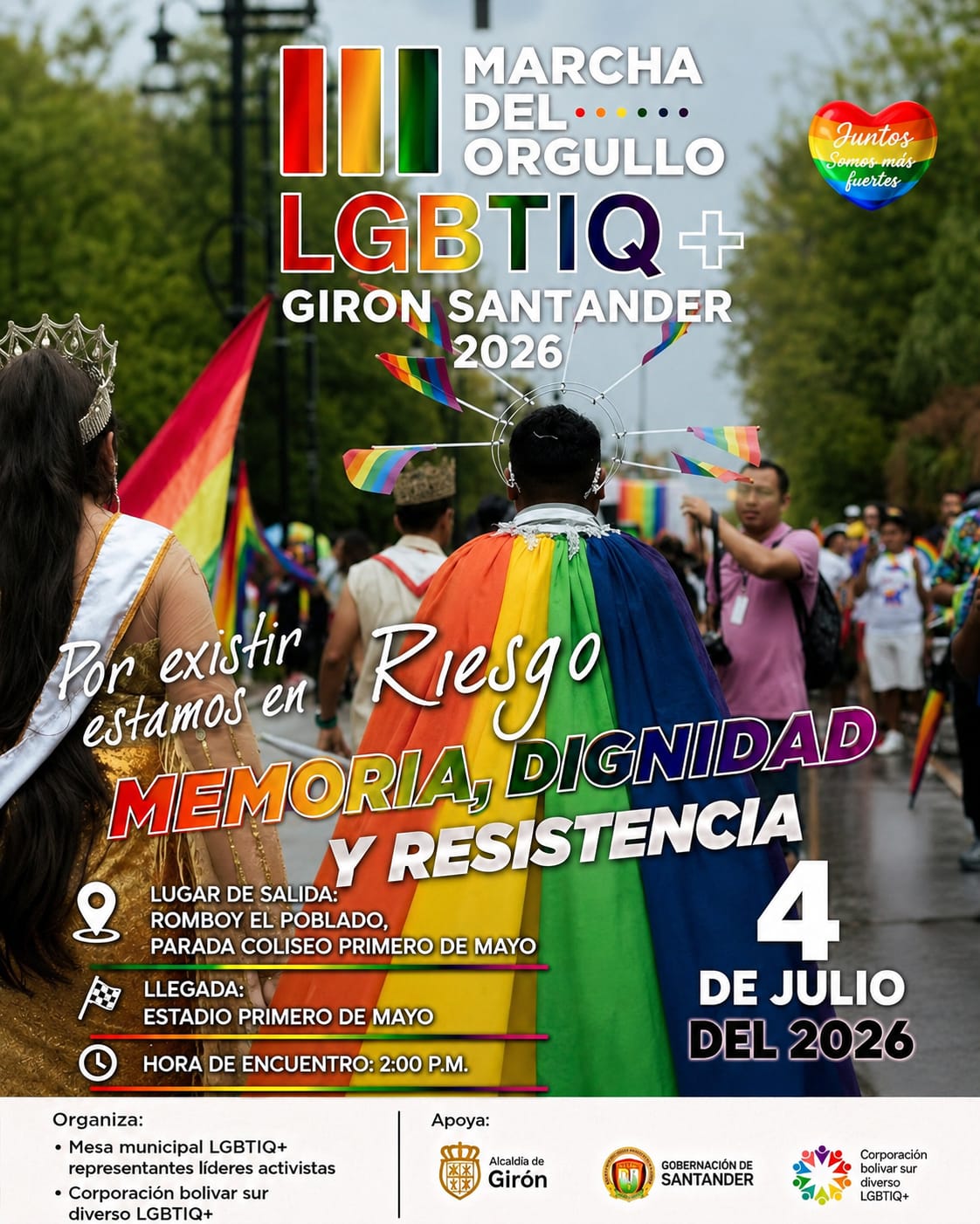 3ª Marcha Del Orgullo LGBTIQ+ Girón 2026