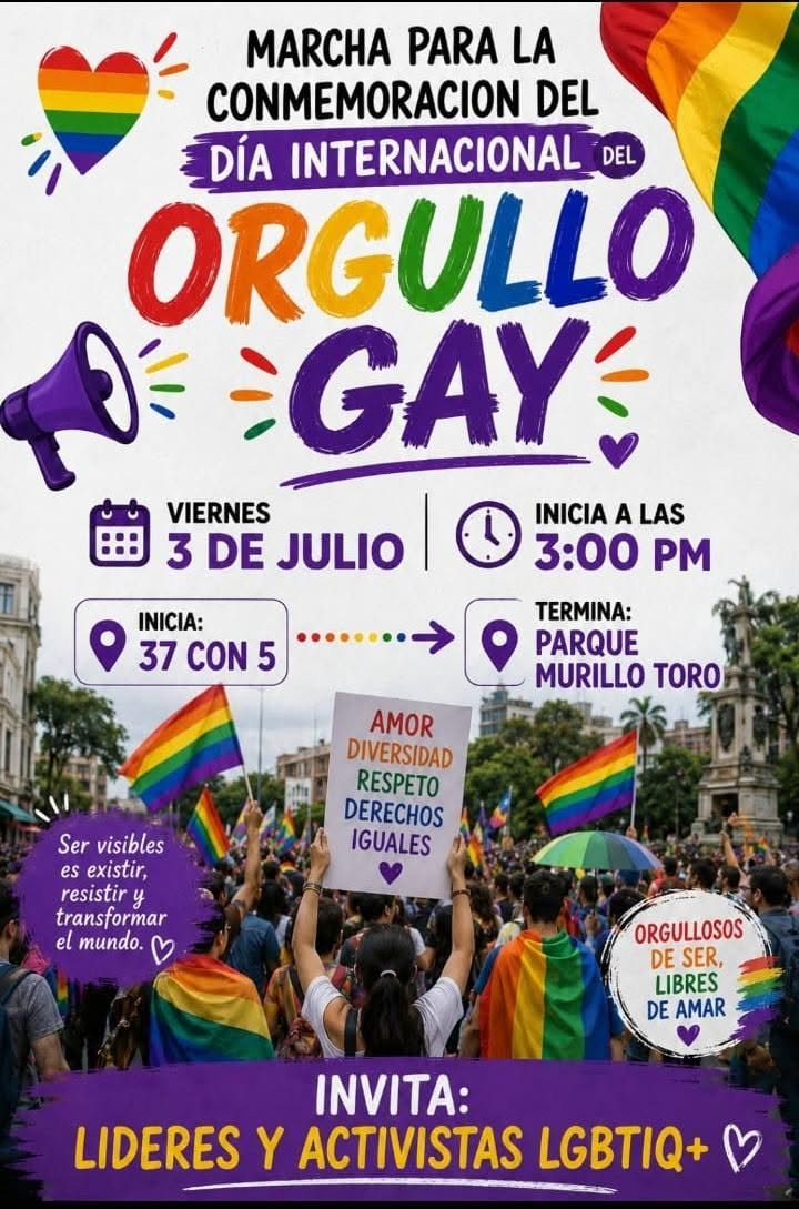 Marcha Del Orgullo Gay Ibagu� 2026