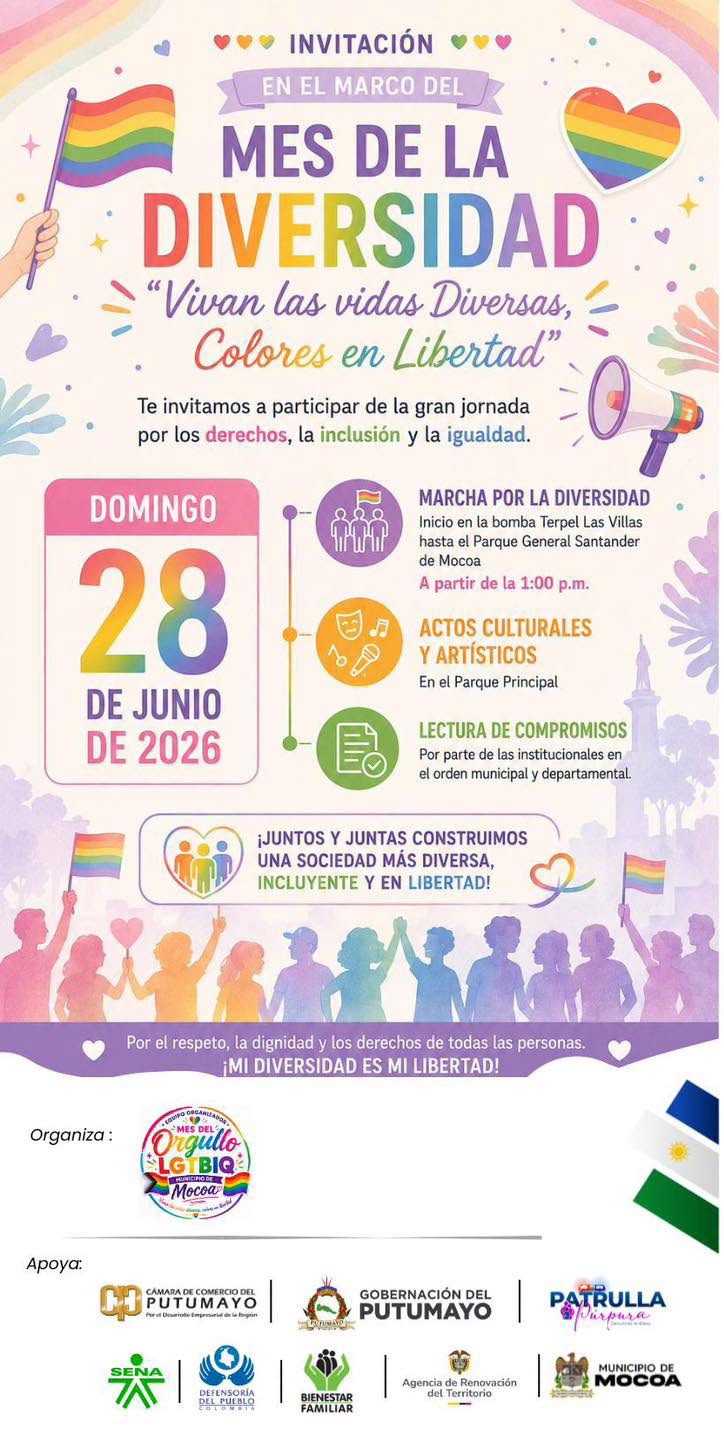 Marcha Por La Diversidad Mocoa 2026