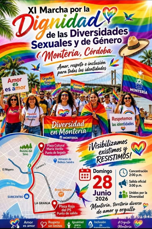 11� Marcha Por La Dignidad Monter�a 2026
